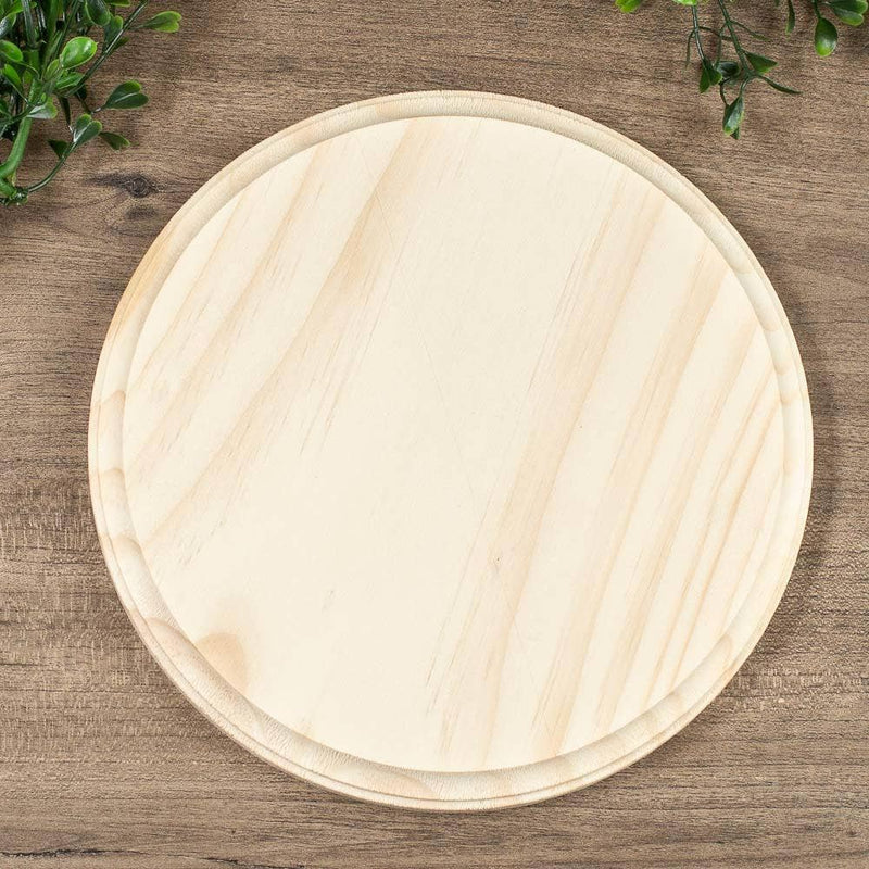 Root and Company - 8" x 3/4" Thick Unfinished Wood Blank Round Circle Plaque