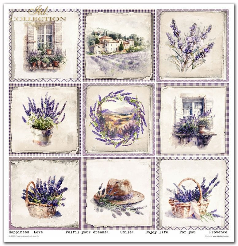 ITD Collection - Provence Scrapbooking Papers