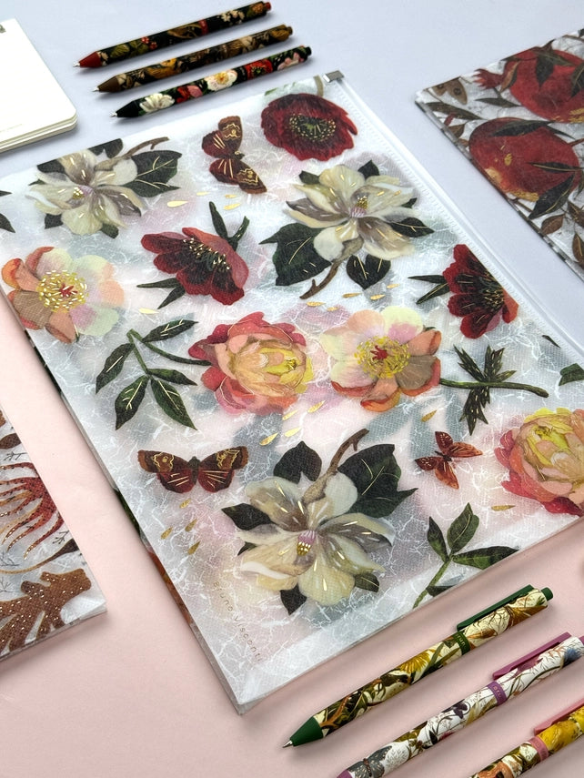 BV by Bruno Visconti - Zip Folder - Peonies