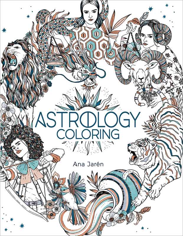 Ana Jarén - Astrology Coloring Book
