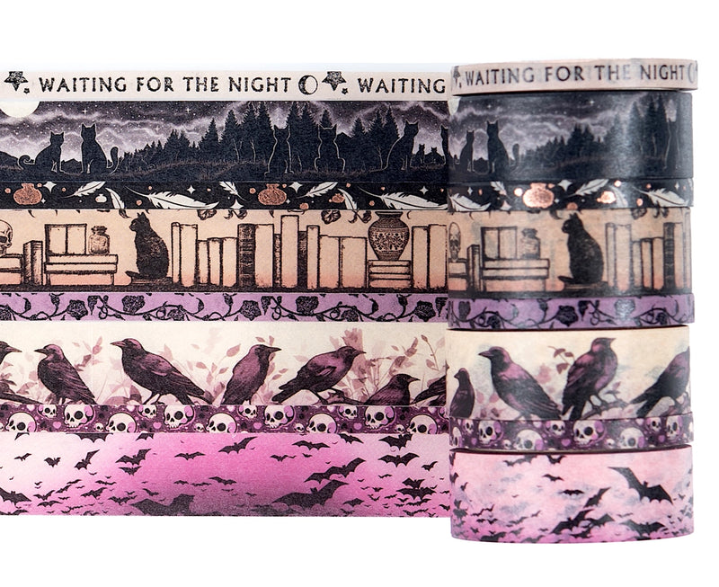 Conquest Journals - Waiting For the Night Washi Tape