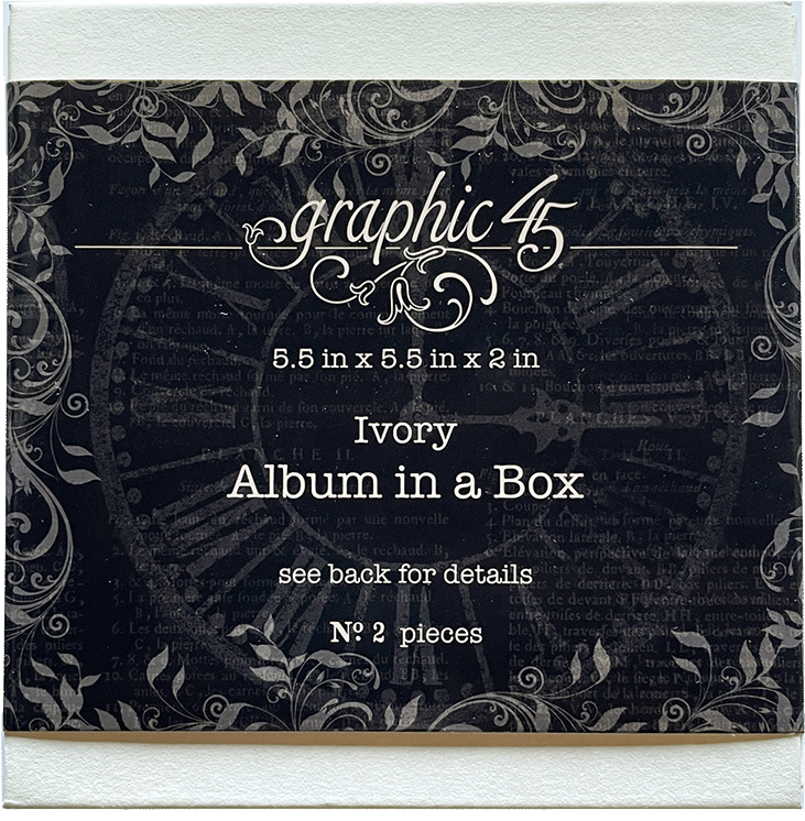 Graphic 45 - Album in a Box - Ivory
