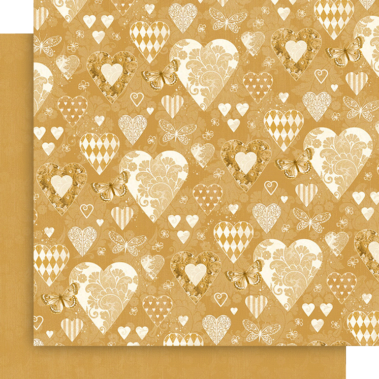 Graphic 45 - Curiouser & Curiouser 12×12 Patterns & Solids Pack