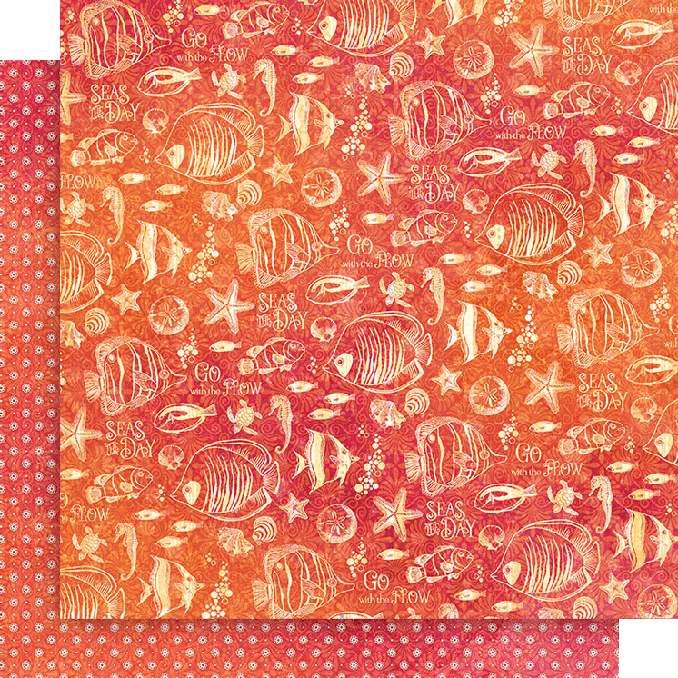 Graphic 45 - Seas the Day - 8×8 Collection Pack