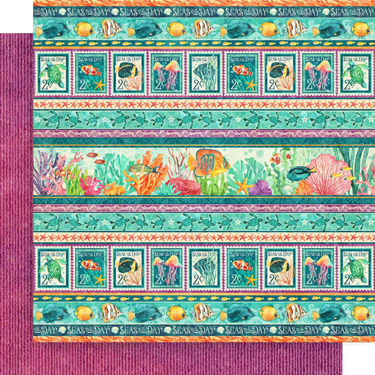 Graphic 45 - Seas the Day - 8×8 Collection Pack