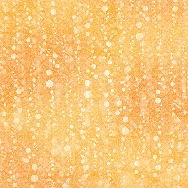 Graphic 45 - Seas the Day - Sunshine Yellow Pattern & Solid Sheet 12×12 Paper