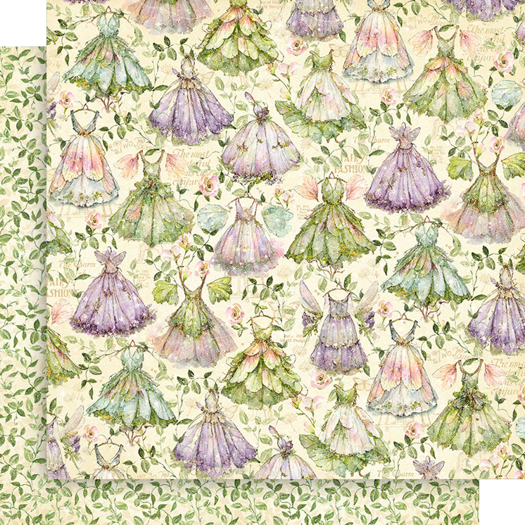Graphic 45 - Fairy Boutique - Enchanted Forest 12×12 Paper — Root & Company