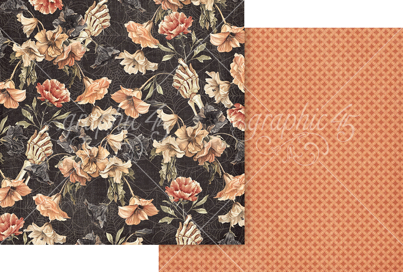 Graphic 45 - Ghostly Greetings - 8 X 8 Collection Pack