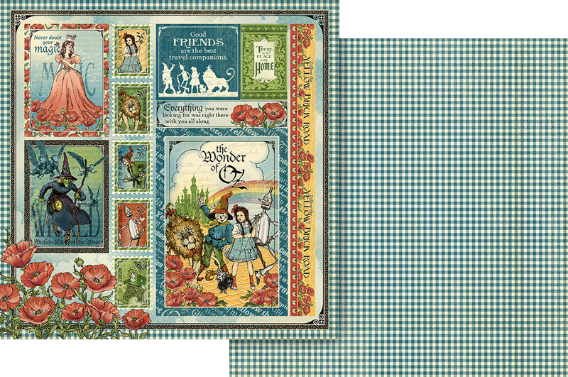 Graphic 45 - Wonder Of Oz - 8 x 8 Collection Pack