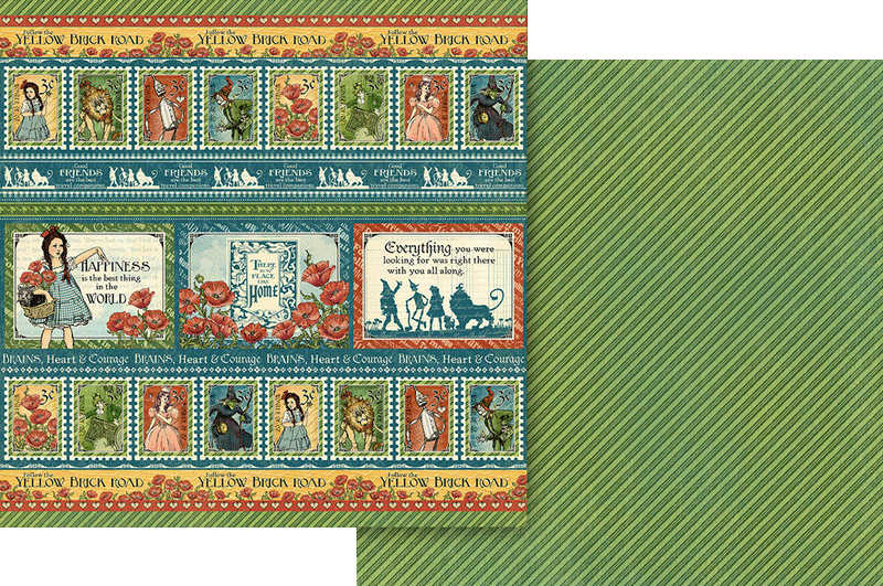 Graphic 45 - Wonder Of Oz - 8 x 8 Collection Pack