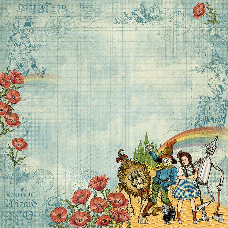 Graphic 45 - Wonder Of Oz - 12 x 12 Double Sided Paper - Shared Experience
