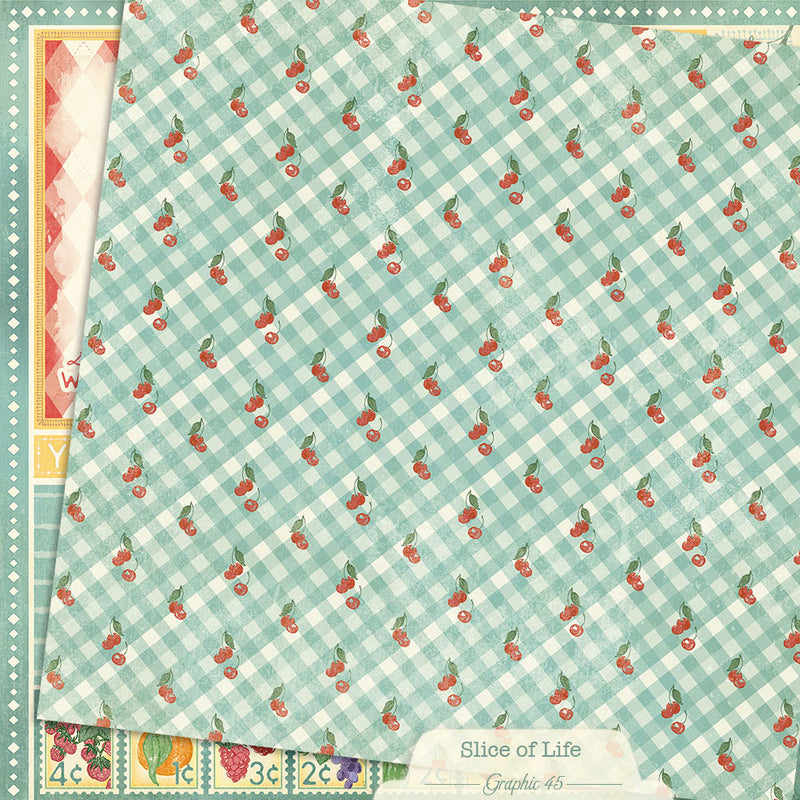 Graphic 45 - Slice of Life - 8 x 8 Collection Pack