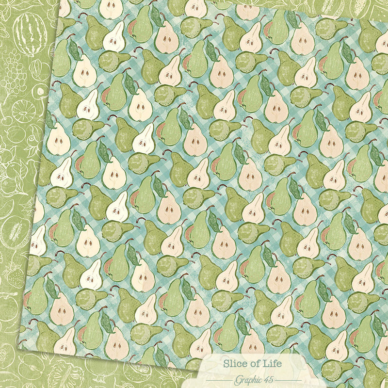 Graphic 45 - Slice of Life - 8 x 8 Collection Pack