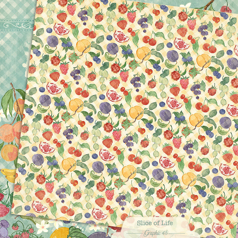 Graphic 45 - Slice of Life - 8 x 8 Collection Pack