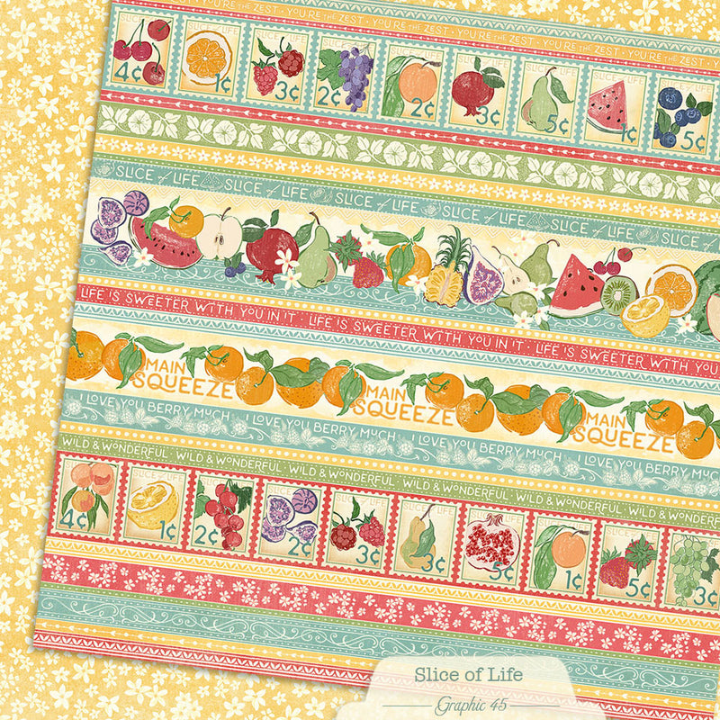 Graphic 45 - Slice of Life - 8 x 8 Collection Pack