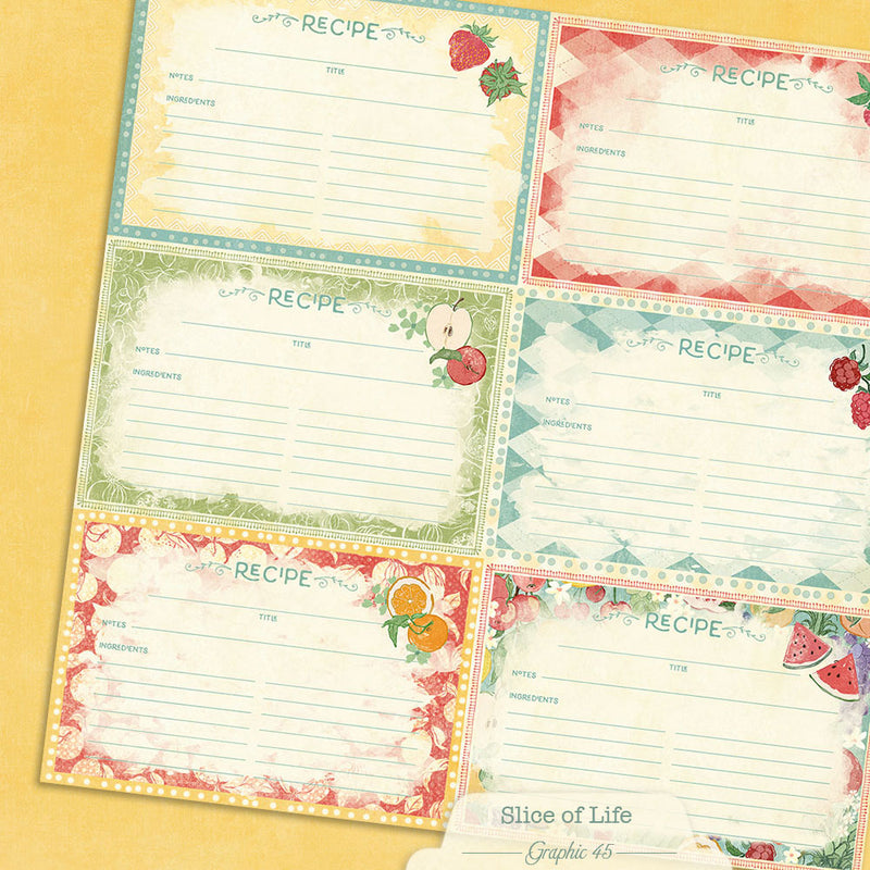 Graphic 45 - Slice of Life - 8 x 8 Collection Pack
