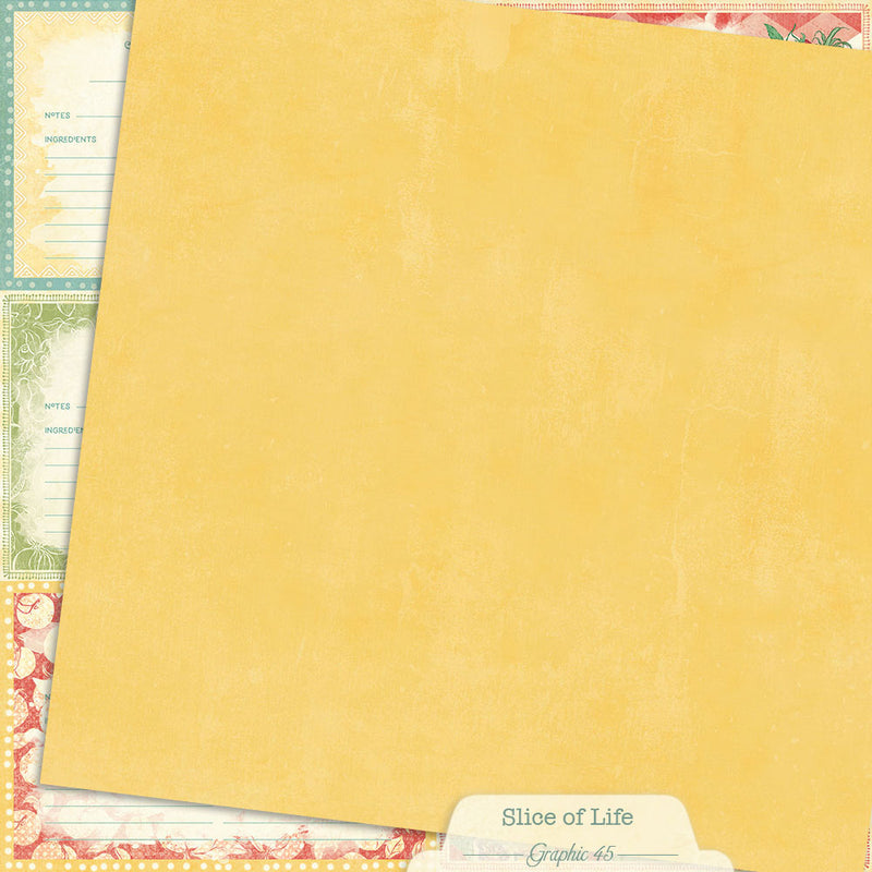 Graphic 45 - Slice of Life - 8 x 8 Collection Pack