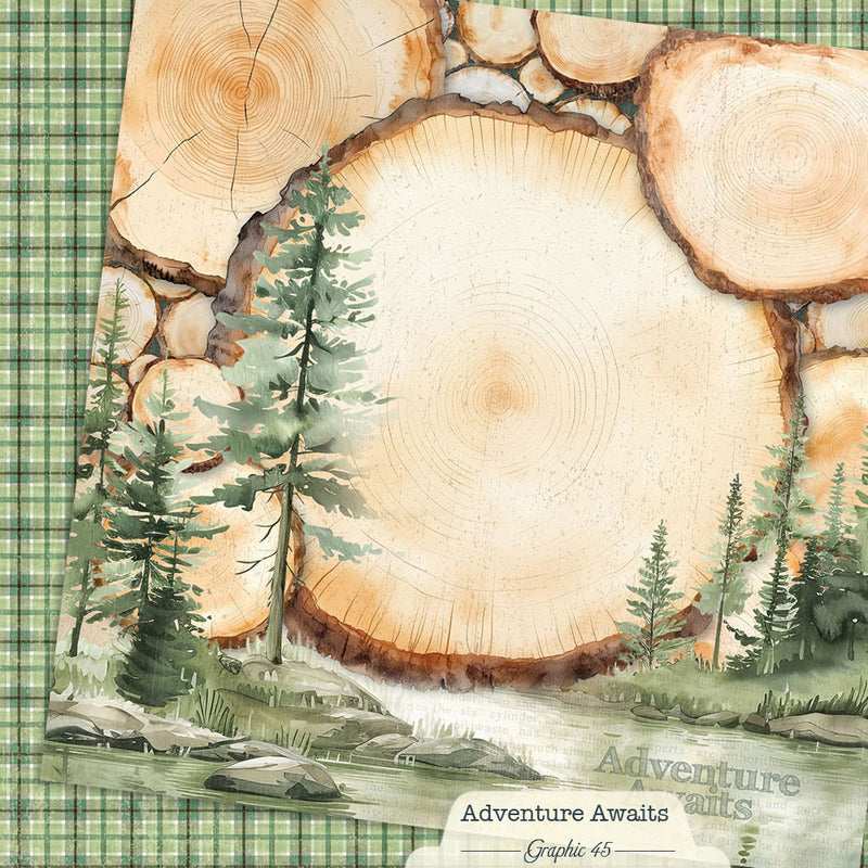 Graphic 45 - Adventure Awaits - 8 x 8 Collection Pack