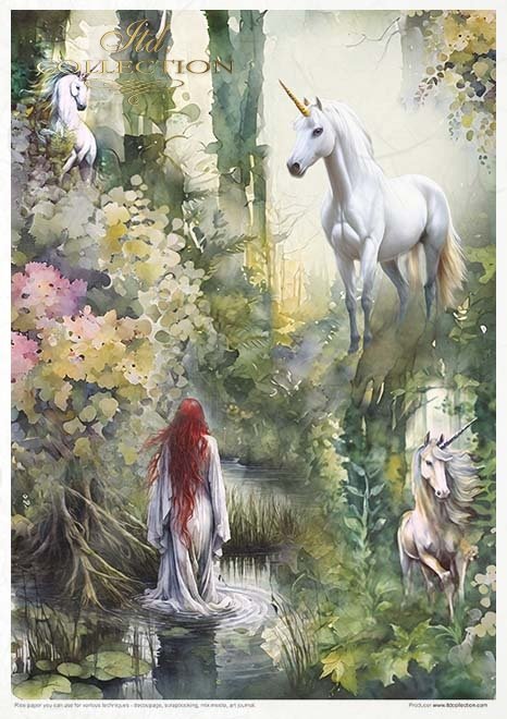 ITD Collection - Mysterious Creatures Rice Paper Set