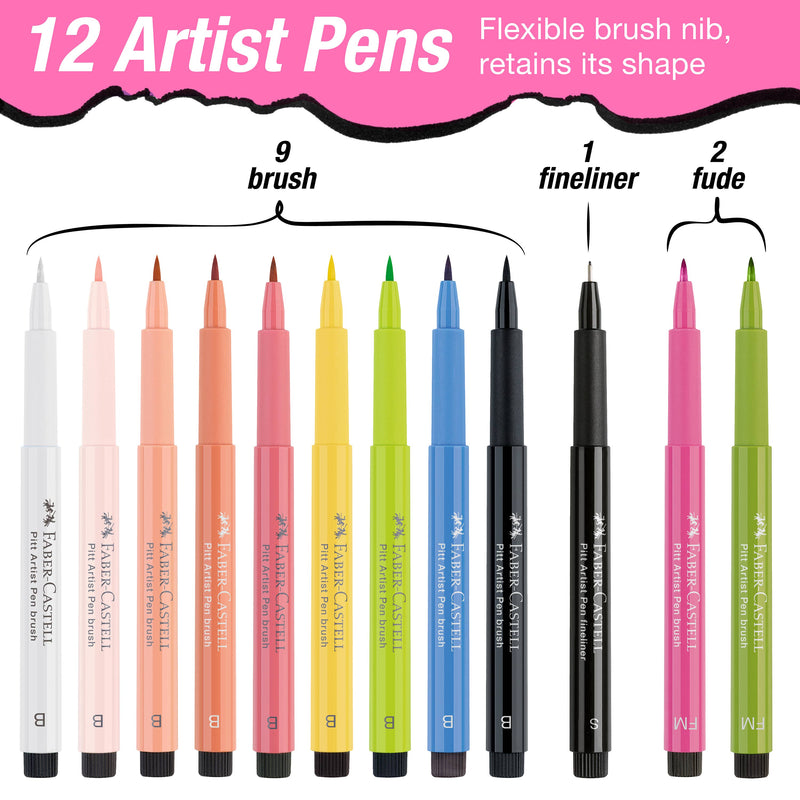 Faber-Castell - Pitt Artist Pen Limited Edition City Gift Set - Paris