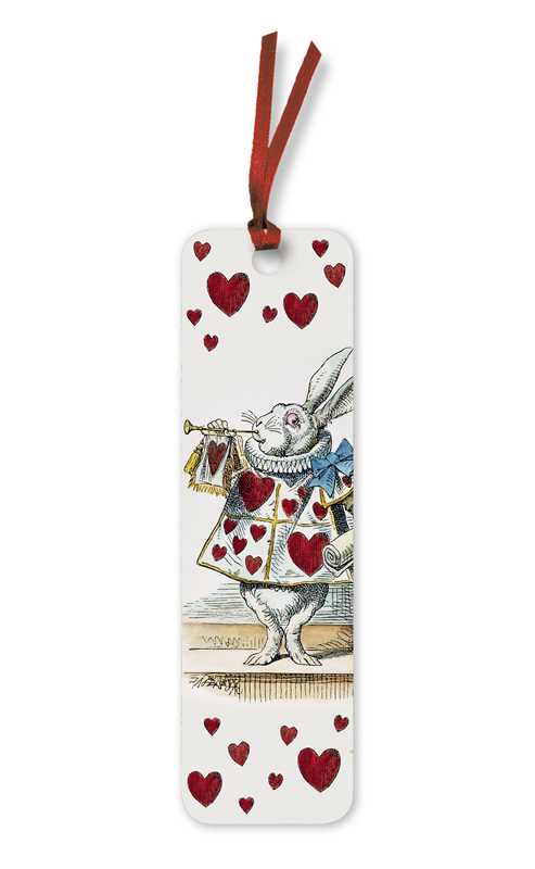 Flame Tree Studio - Alice's Adventures in Wonderland: White Rabbit Bookmarks