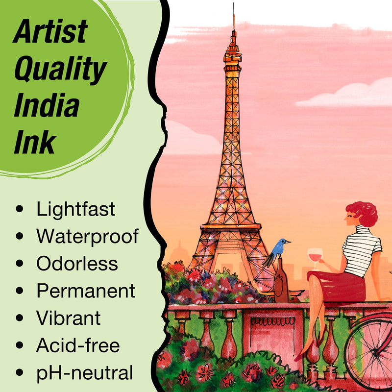 Faber-Castell - Pitt Artist Pen Limited Edition City Gift Set - Paris