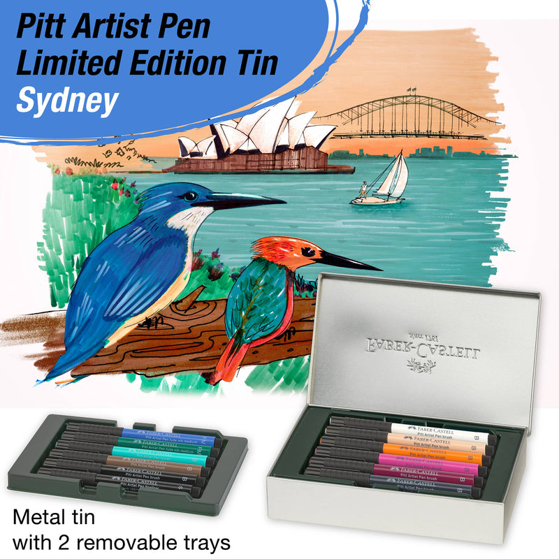 Faber-Castell - Pitt Artist Pen Limited Edition City Gift Set - Sydney