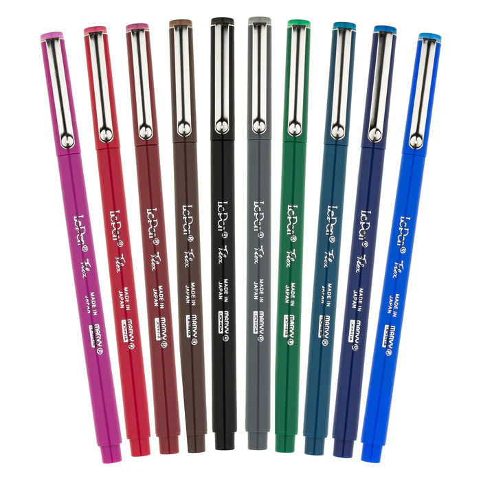 Marvy Uchida - Le Pen Flex 10 Piece Primary Set