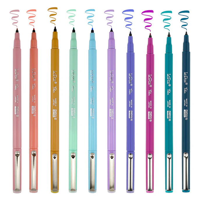 Marvy Uchida - Le Pen Flex 10 Piece Pastel Set