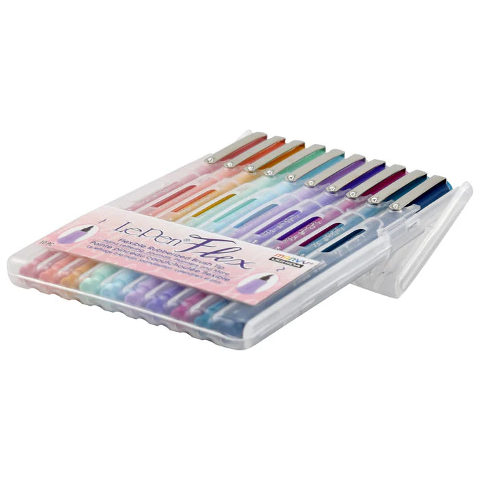 Marvy Uchida - Le Pen Flex 10 Piece Pastel Set