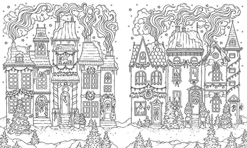 Hanna Karlzon - Merry Christmas Coloring Book