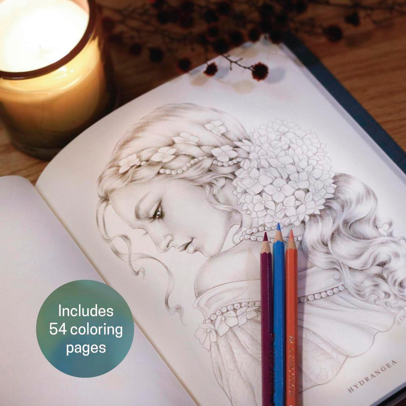 Christine Karron - Wondrous Folk Coloring Book