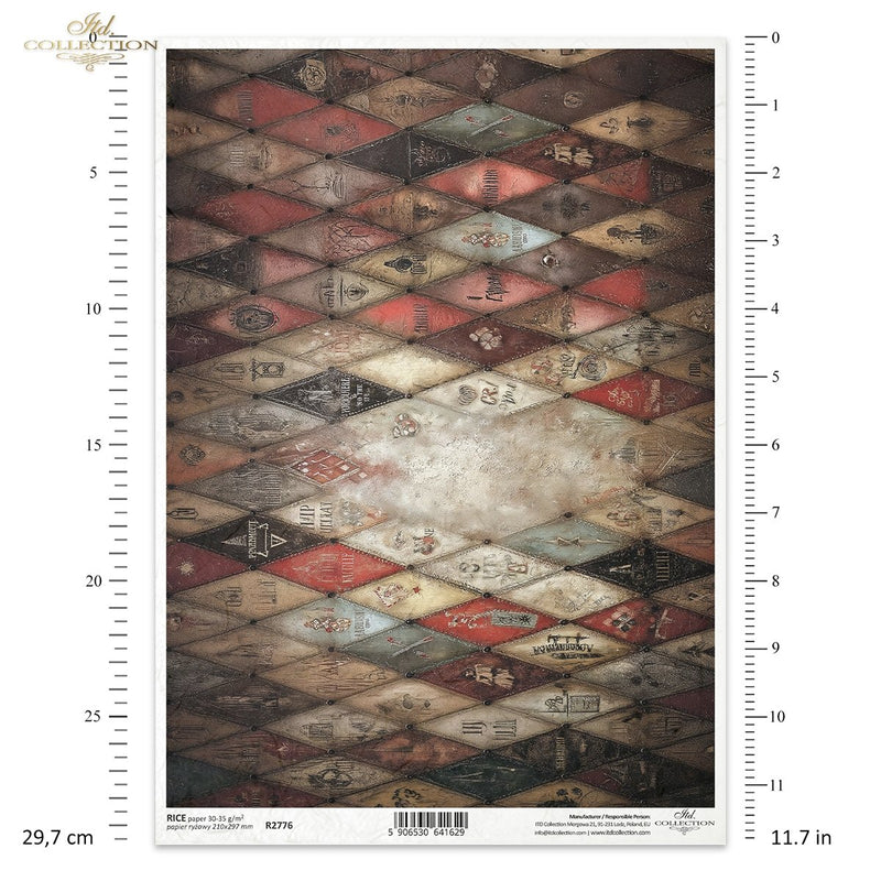 ITD Collection - Carnival - Rice Paper - R2776