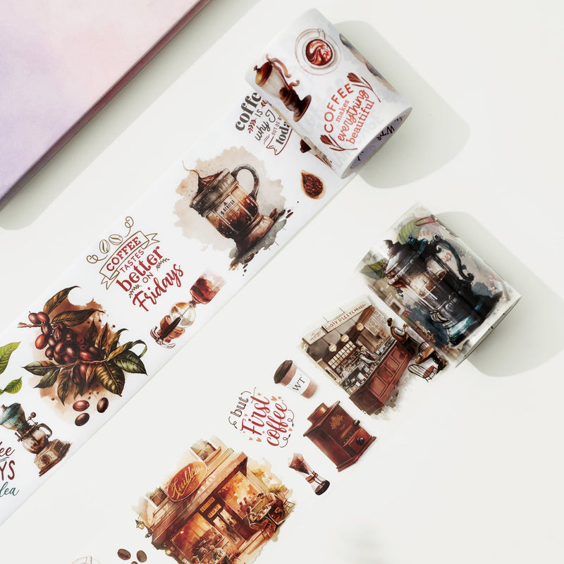The Washi Tape Shop - Caffeine Canvas Wide Tape