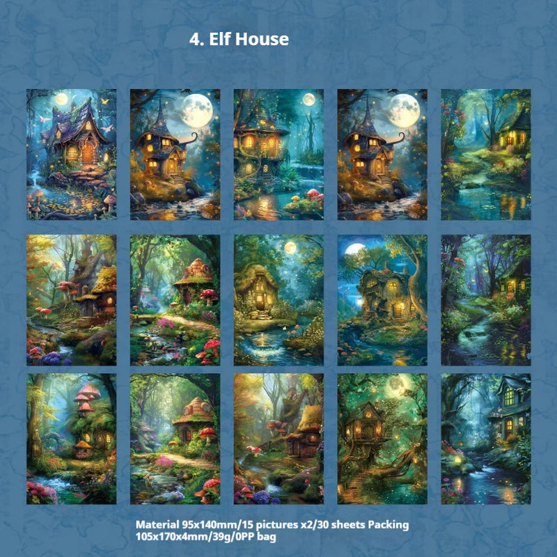 Fantasy Territory Journal Paper Pack