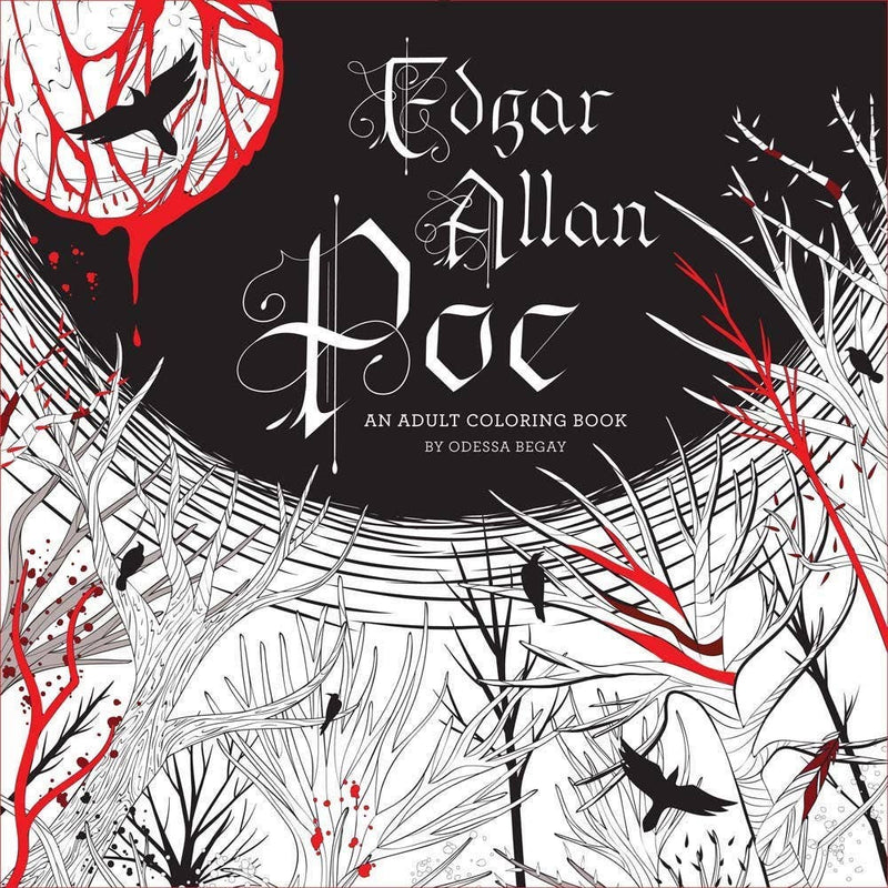 Odessa Begay - Edgar Allan Poe - An Adult Coloring Book