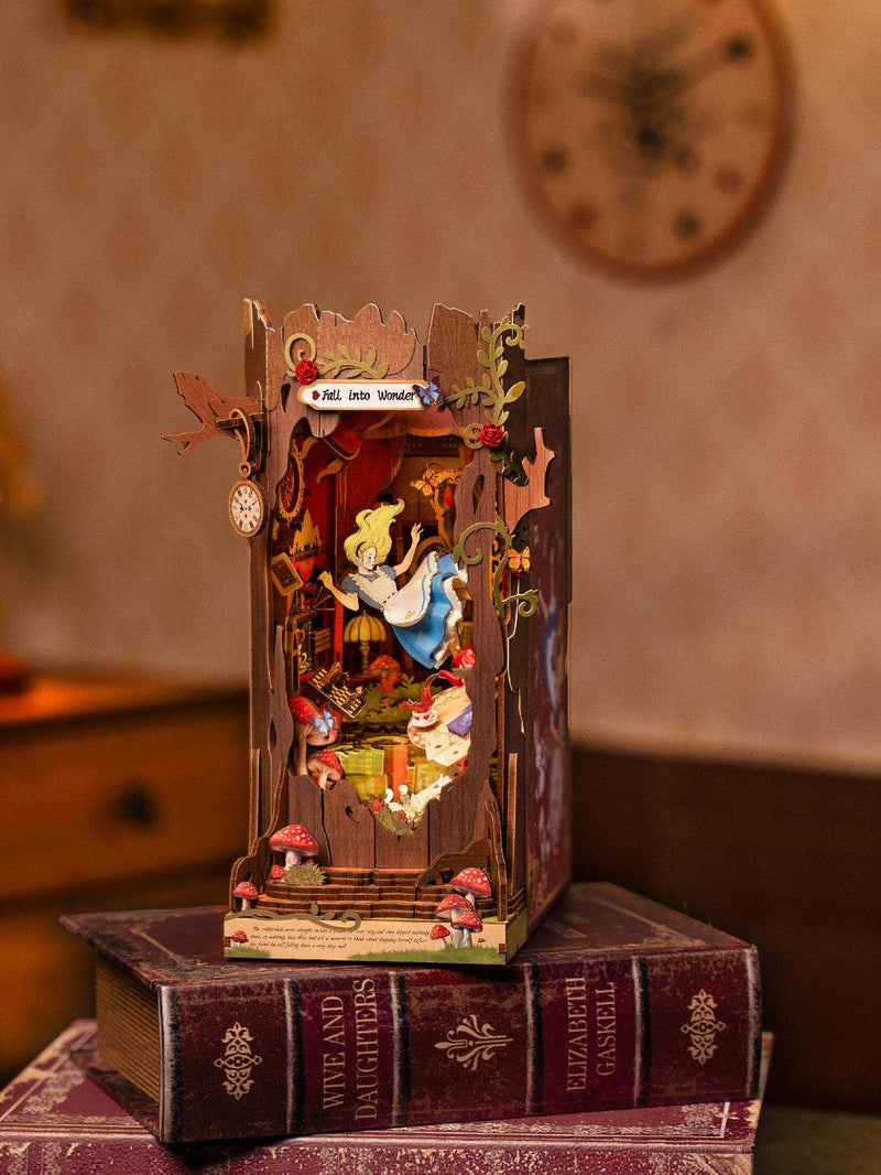 Robotime - Fall into Wonder DIY Book Nook 3D Puzzle