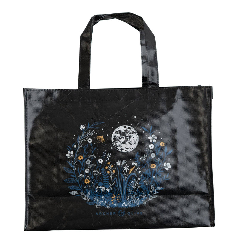 Archer and Olive - Night Blooms Reusable Shopping Bag