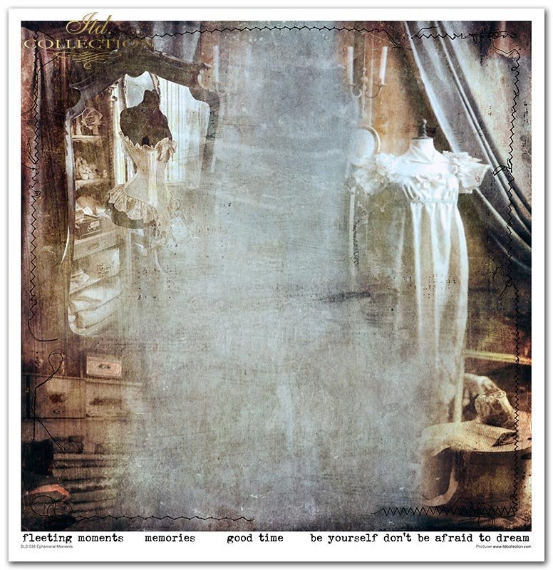ITD Collection - Ephemeral Moments Scrapbooking Papers