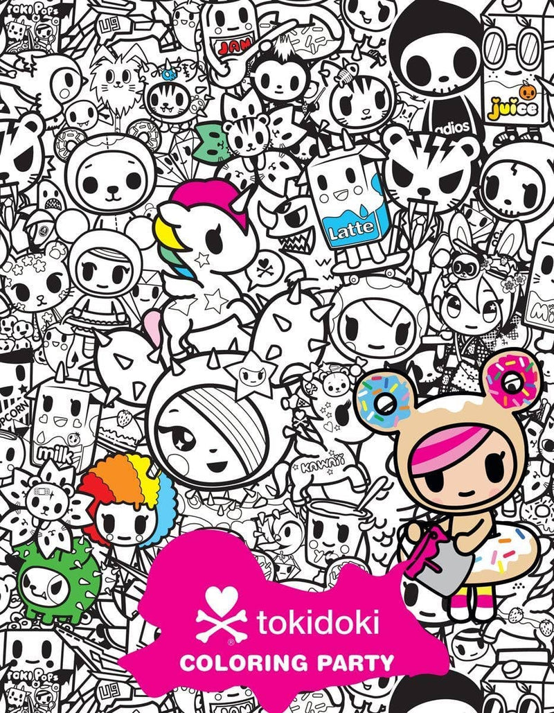 Tokidoki - Coloring Party Coloring Book