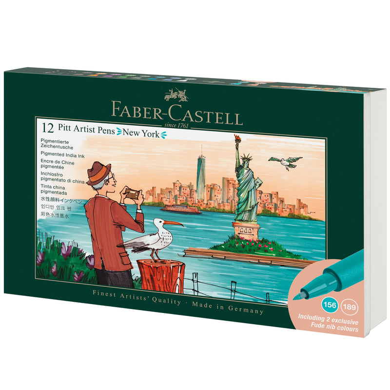 Faber-Castell - Pitt Artist Pen Limited Edition City Set - New York