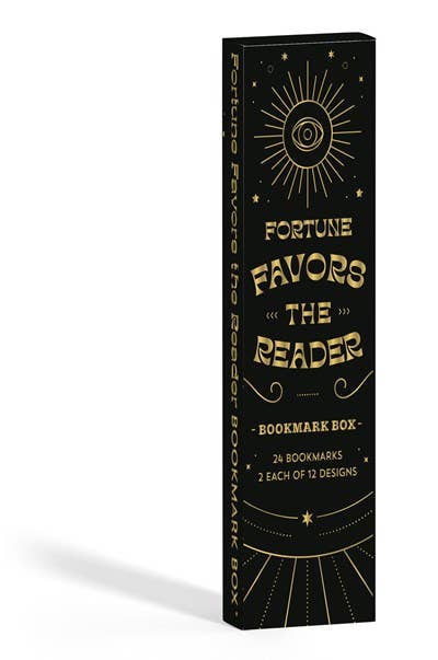 Gibbs Smith - Fortune Favors the Reader Bookmark Box