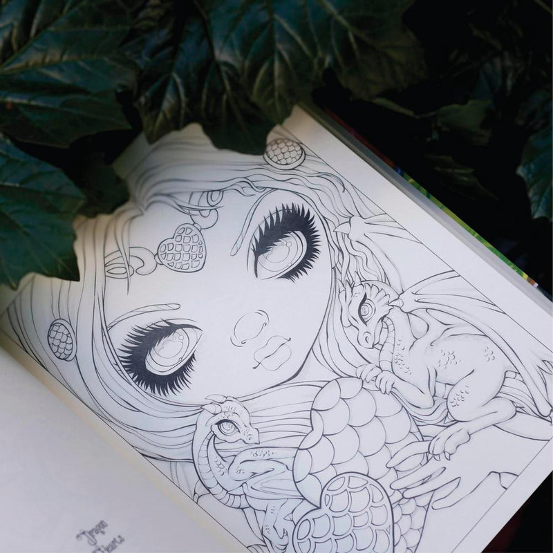 Jasmine Becket-Griffith - Dragonling Coloring Book