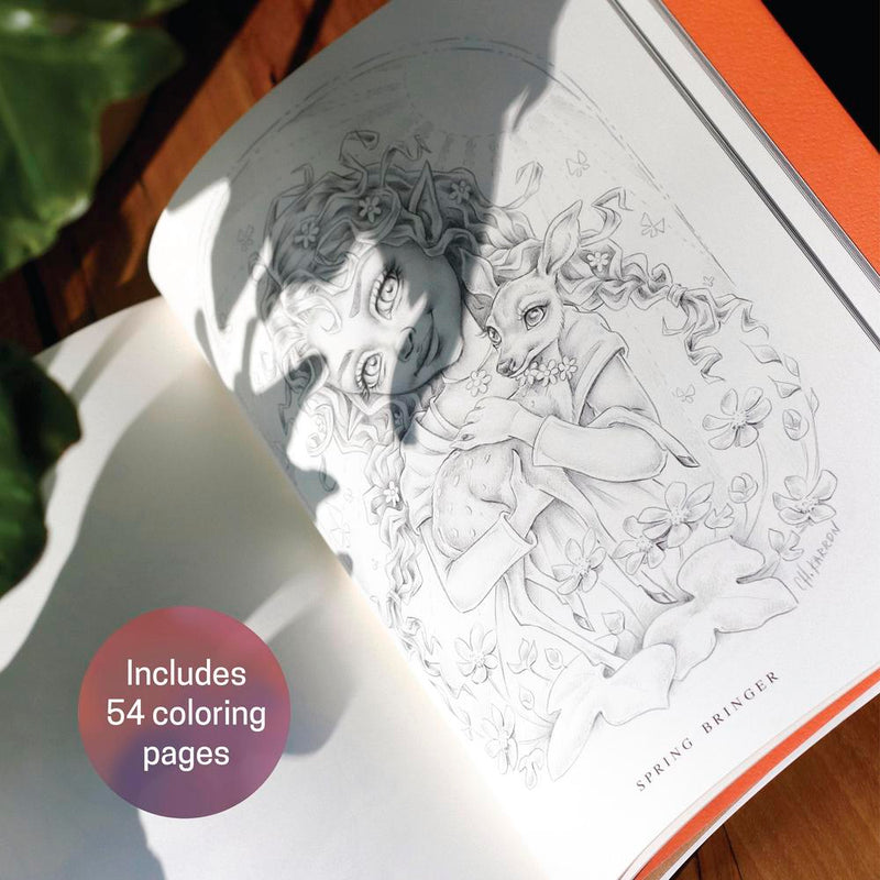 Christine Karron - Little Folk Coloring Book