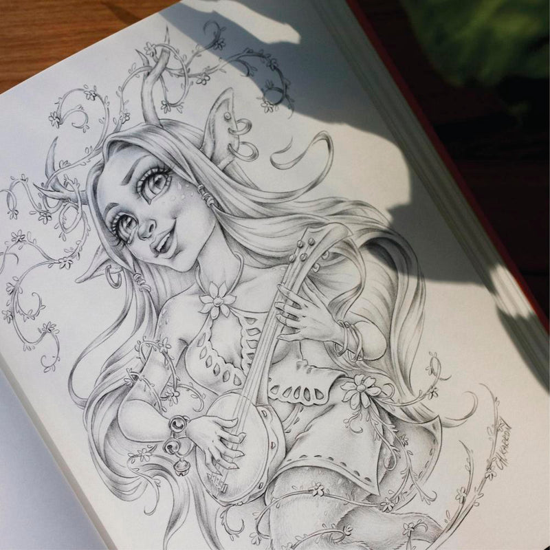 Christine Karron - Little Folk Coloring Book