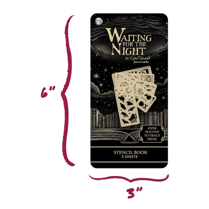 Conquest Journals - Waiting for the Night Stencil Book