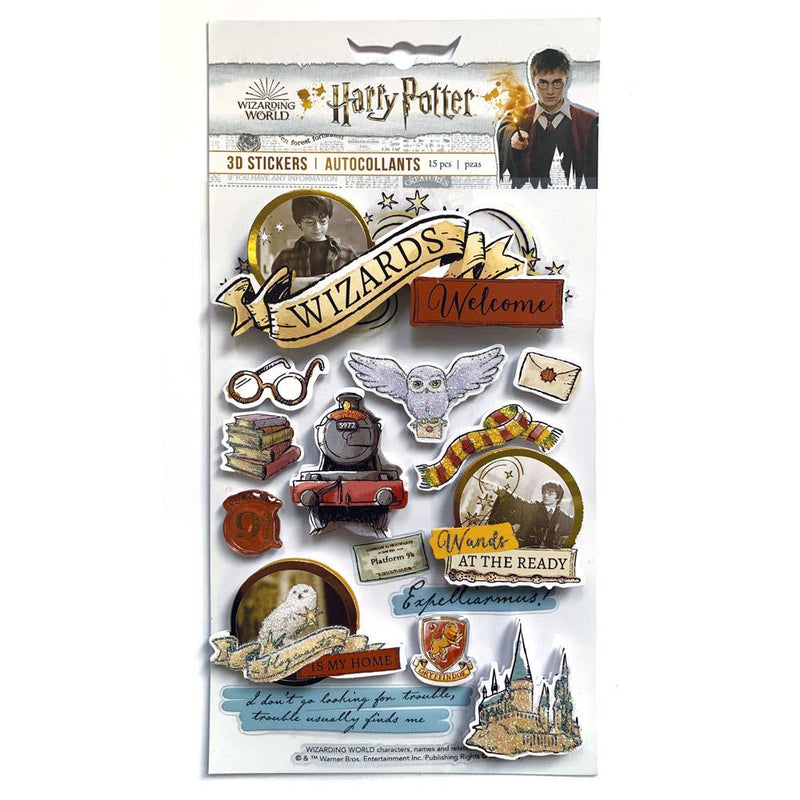 Paper House Productions - Harry Potter Watercolor Dimensional Sticker