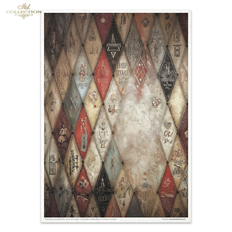 ITD Collection - Carnival - Masquerade - Rice Paper Set