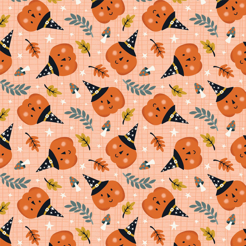 Paper House Productions - Pumpkins 12 x 12 Scrapbook Paper