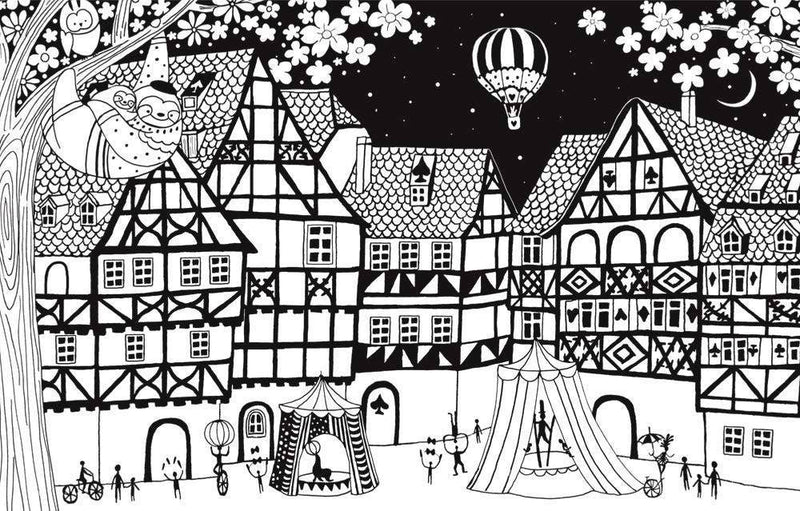 Lulu Mayo - A Million Sloths Coloring Book